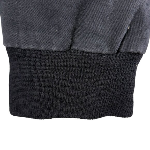 Indianapolis Speedway Racing Jacket XL 90s Style Checkered Flag & Eagle Patch - Picture 12 of 14